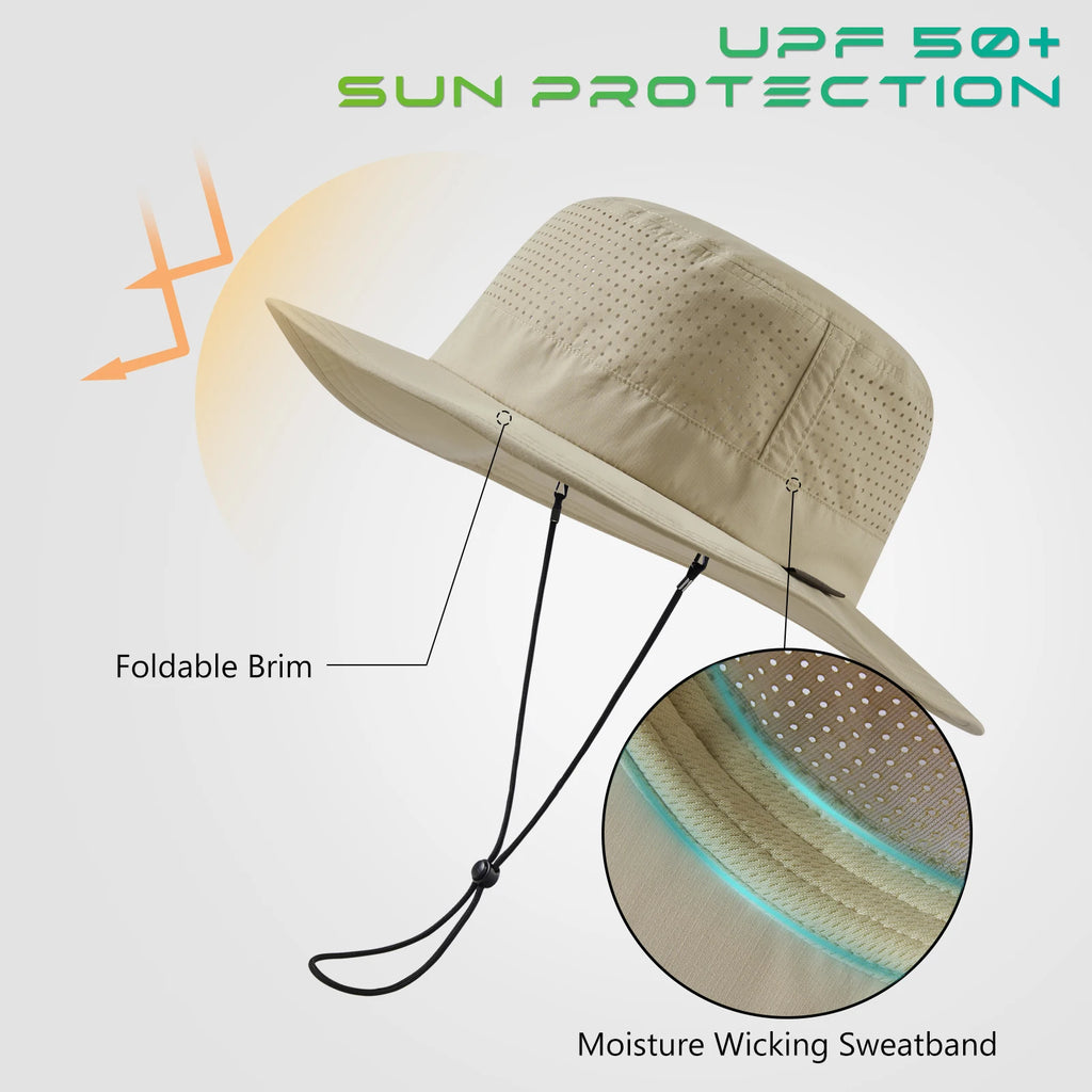 BASSDASH UPF 50+ Bucket Sun Hat