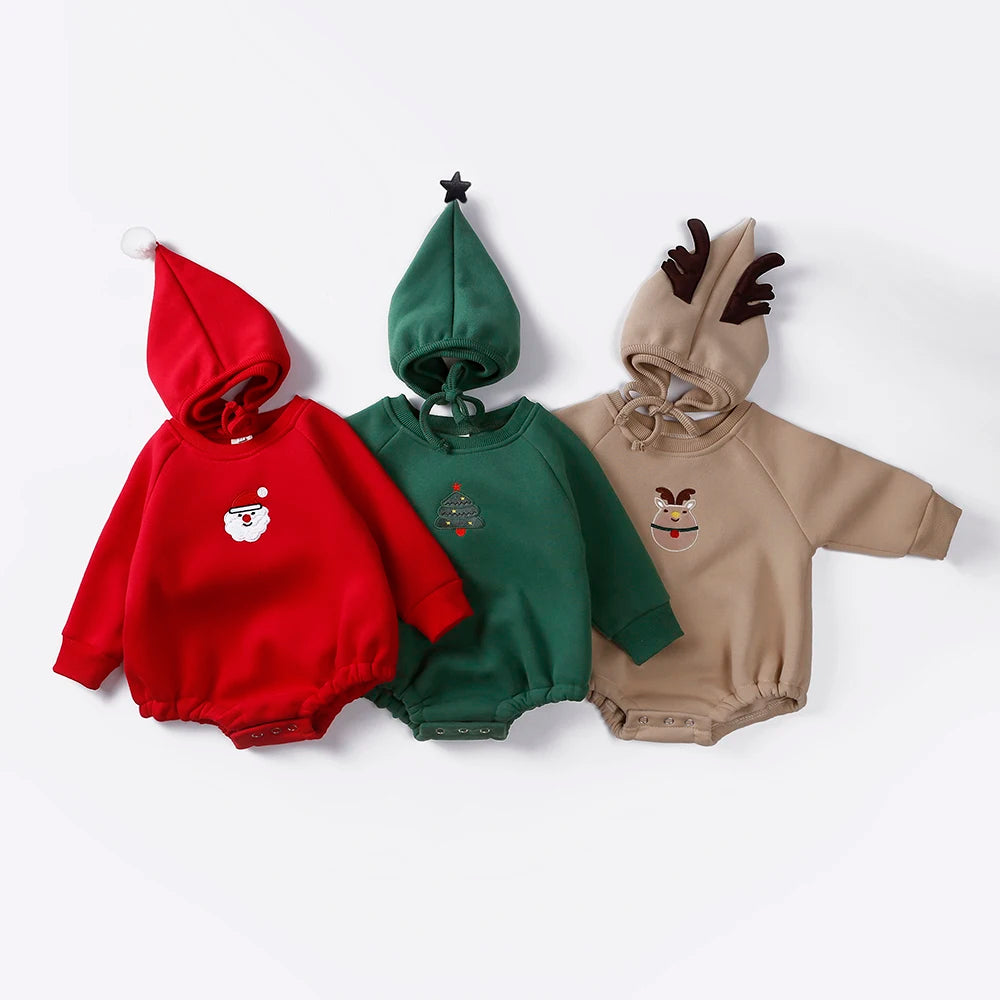 Kids Tales Jolly Little Christmas Cotton Baby Romper