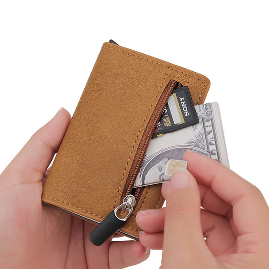 DIENQI C2201H2 Compact Card Wallet | Four Finishes