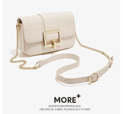 FOXER Split Leather Fashion Women Shoulder Bag Lady Crossbody Handbag Gift for Wife, Girlfriend