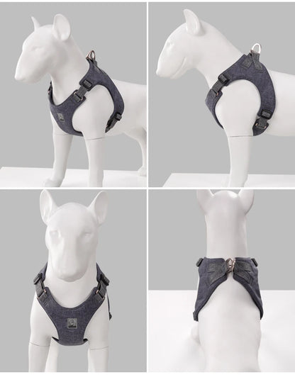 Truelove Recycled Pet Harness High Quality Adjustable Eco-friendly Recycled Material No Pull Breathable Soft Reflective TLH3012