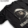 COOLMIND U0012 Astronaut Cat Graphic Cotton Tee