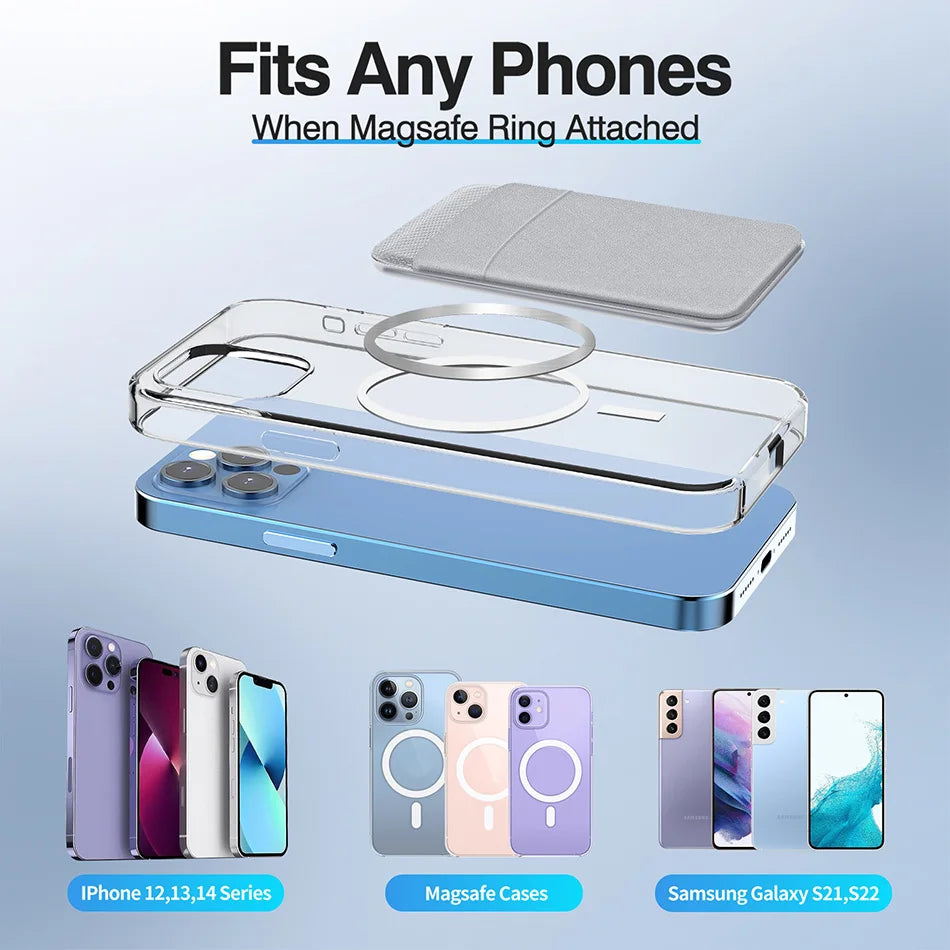 Magsafe Card Holder Wallet For IPhones & Samsung Phones