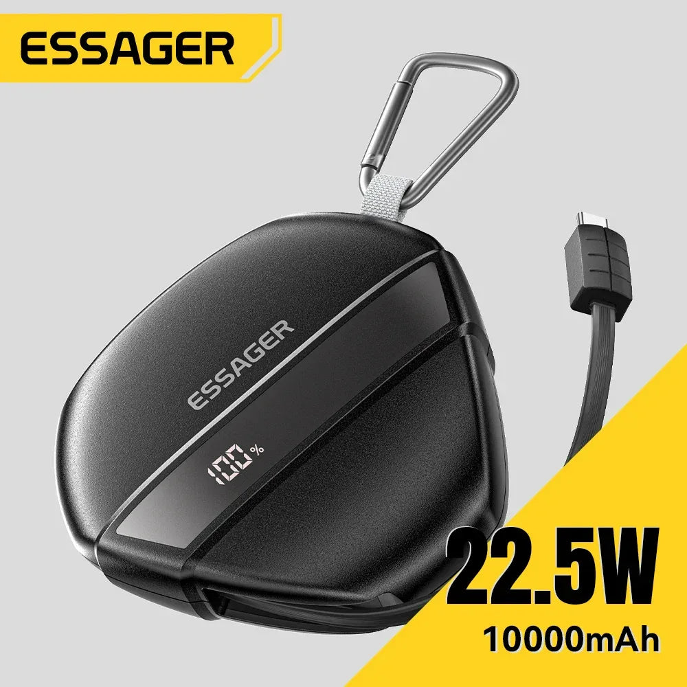 Essager 10000mAh Digital Display Power Bank - ShopHub