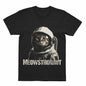 COOLMIND U0012 Astronaut Cat Graphic Cotton Tee