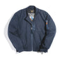 MADEN Panelled MA-1 Bomber Jacket | Blue or Military Green