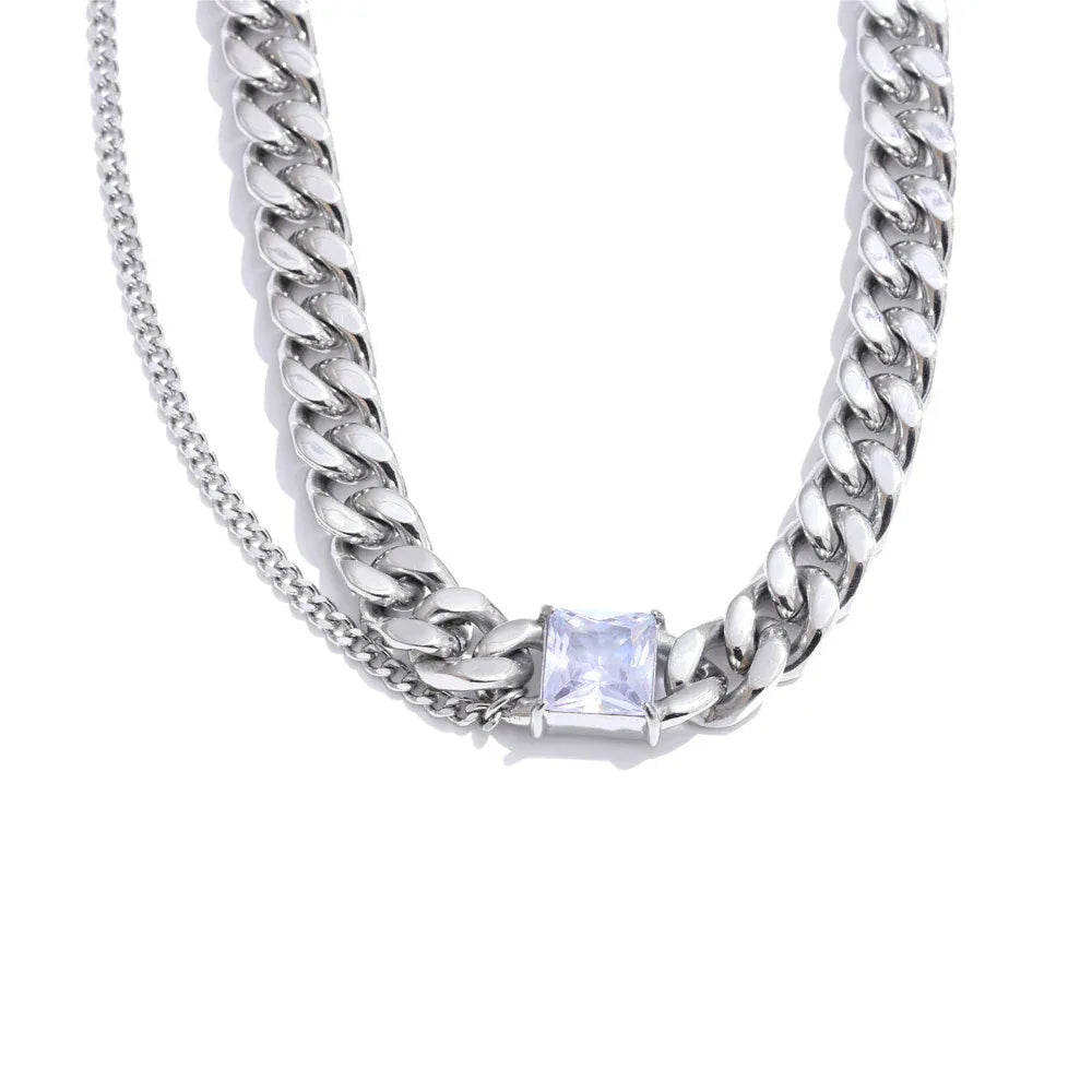 Statement Cuban Chain Necklace - ShopHub
