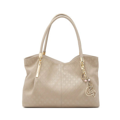 FOXER Women's Shoulder Bag — Genuine Leather Elegance for Every Day