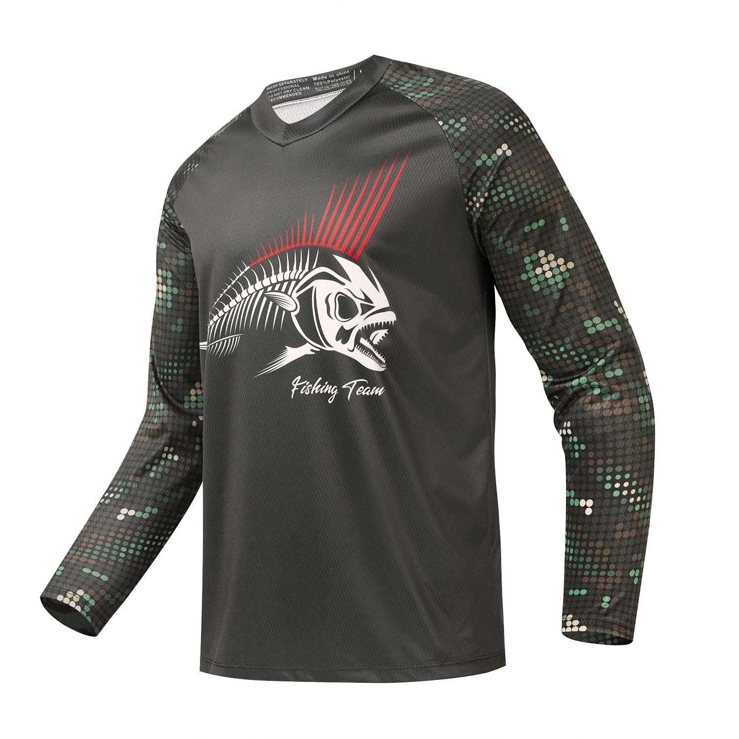 Men's Long-Sleeve UPF 50+ Fishing Shirt ShopHub