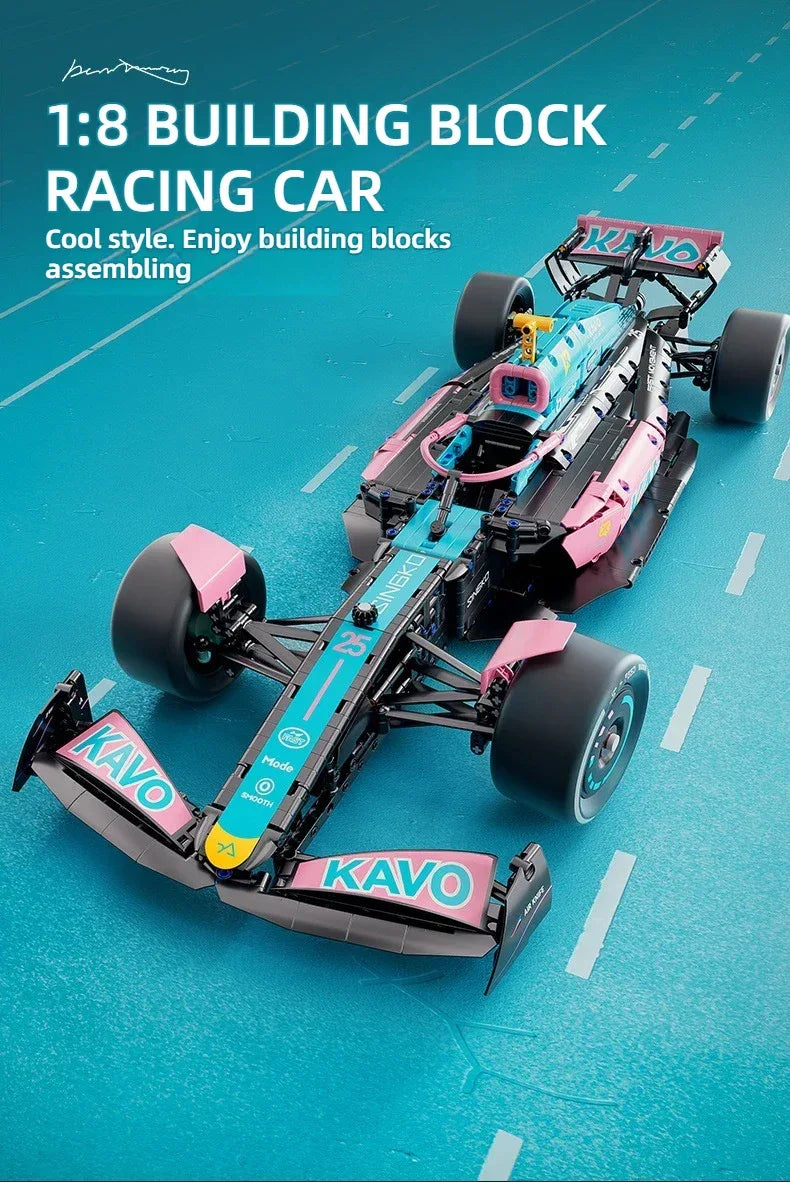 TOYLINX 1:8 Racing Super Car Building Blocks! - ShopHub