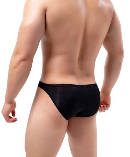 BRAVE PERSON Sexy Men's Underwear Big Penis Pouch Briefs Bikini Nylon Underpants
