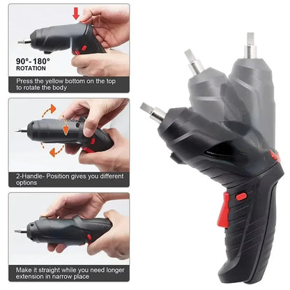 Rechargeable Electric Screwdriver Set Habicare