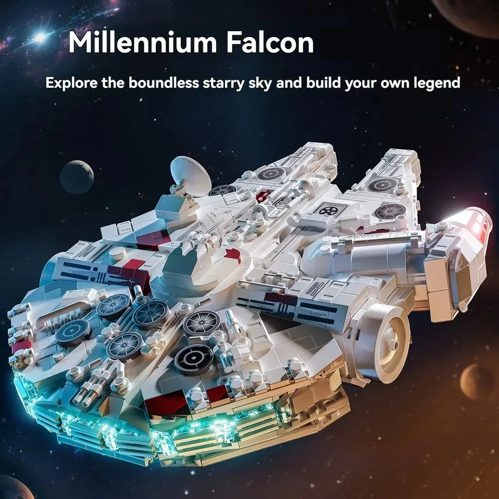 TOYLINX Hot Building Blocks 1361PCS Millennium Falcon Kit - ShopHub