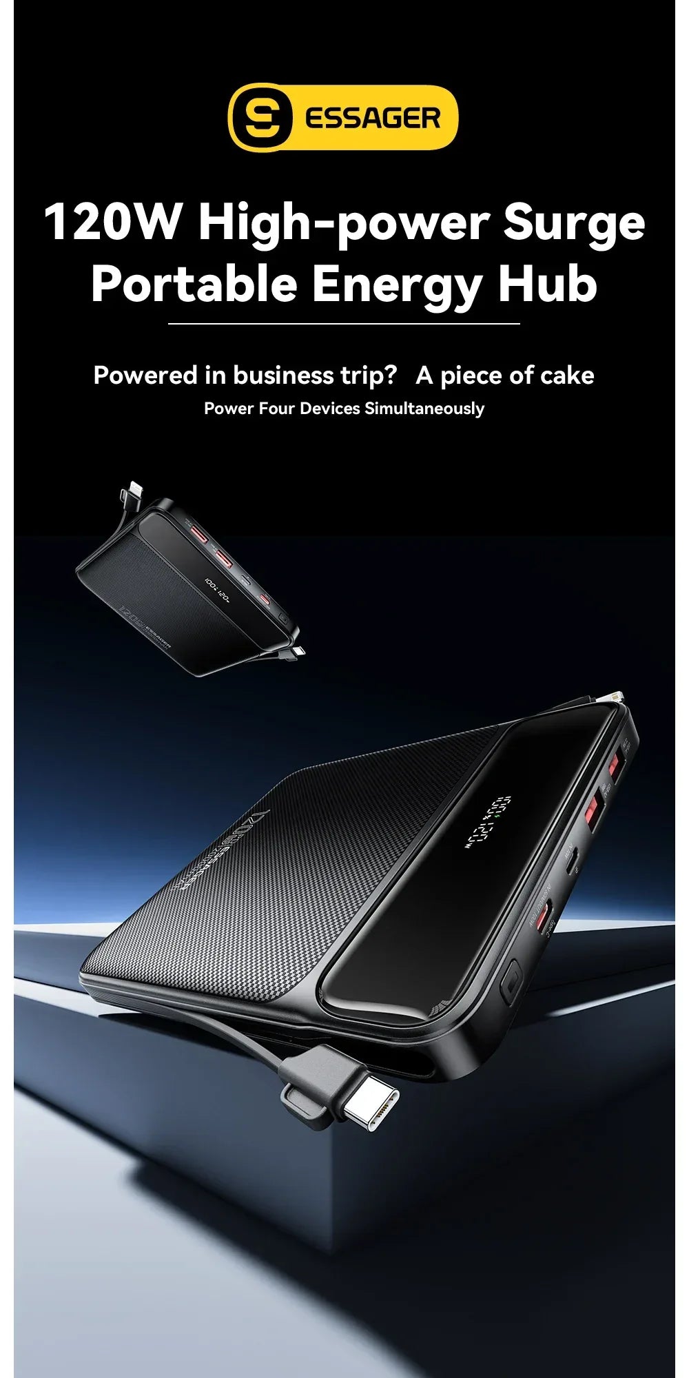 Essager 100W Power Bank - ShopHub