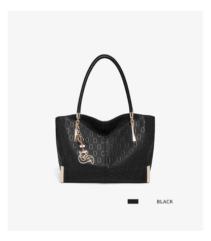 FOXER Elegant Split Leather Handbag