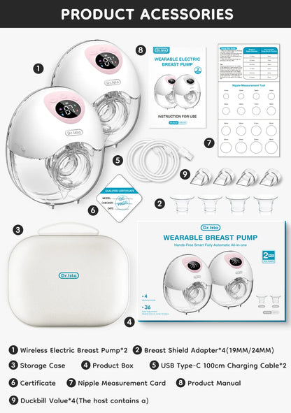 MAMIJOY EB50 Wearable Electric Breast Pump
