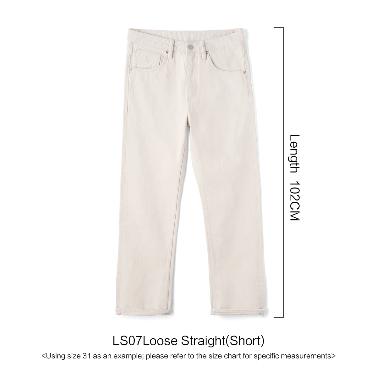 SIMWOOD High Standard 2026 Autumn Winter New Loose Straight 15oz Heavyweight White Selvedge Jeans Men Plus Size Denim Pants