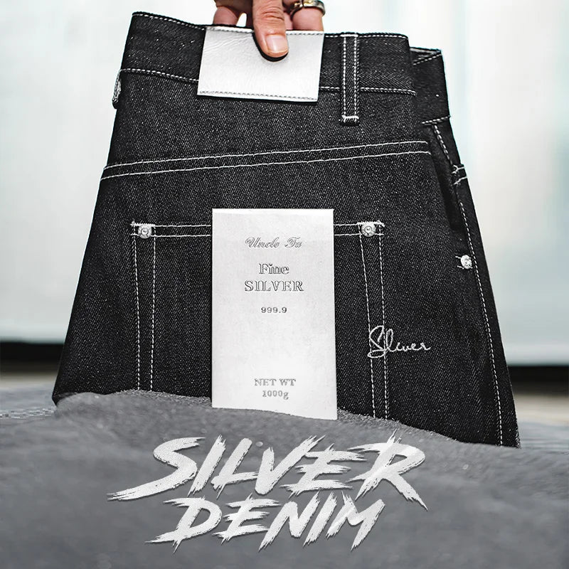 Maden Vintage 13OZ Sliver Denim Jeans