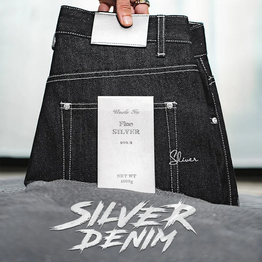Maden Vintage 13OZ Sliver Denim Jeans