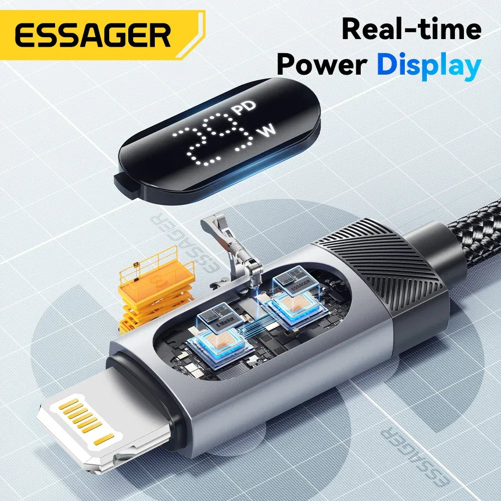 Essager Digital Display USB C Cable - ShopHub