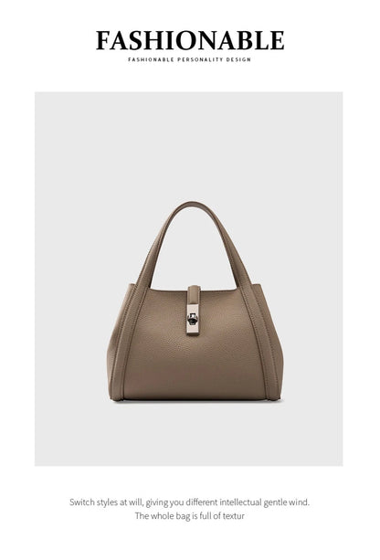 FOXER Brand Genuine Leather Women's Handbag 2026 Fashion Female Bucket Bag Luxury Design Shoulder Bag Versatile Crossbody Purse