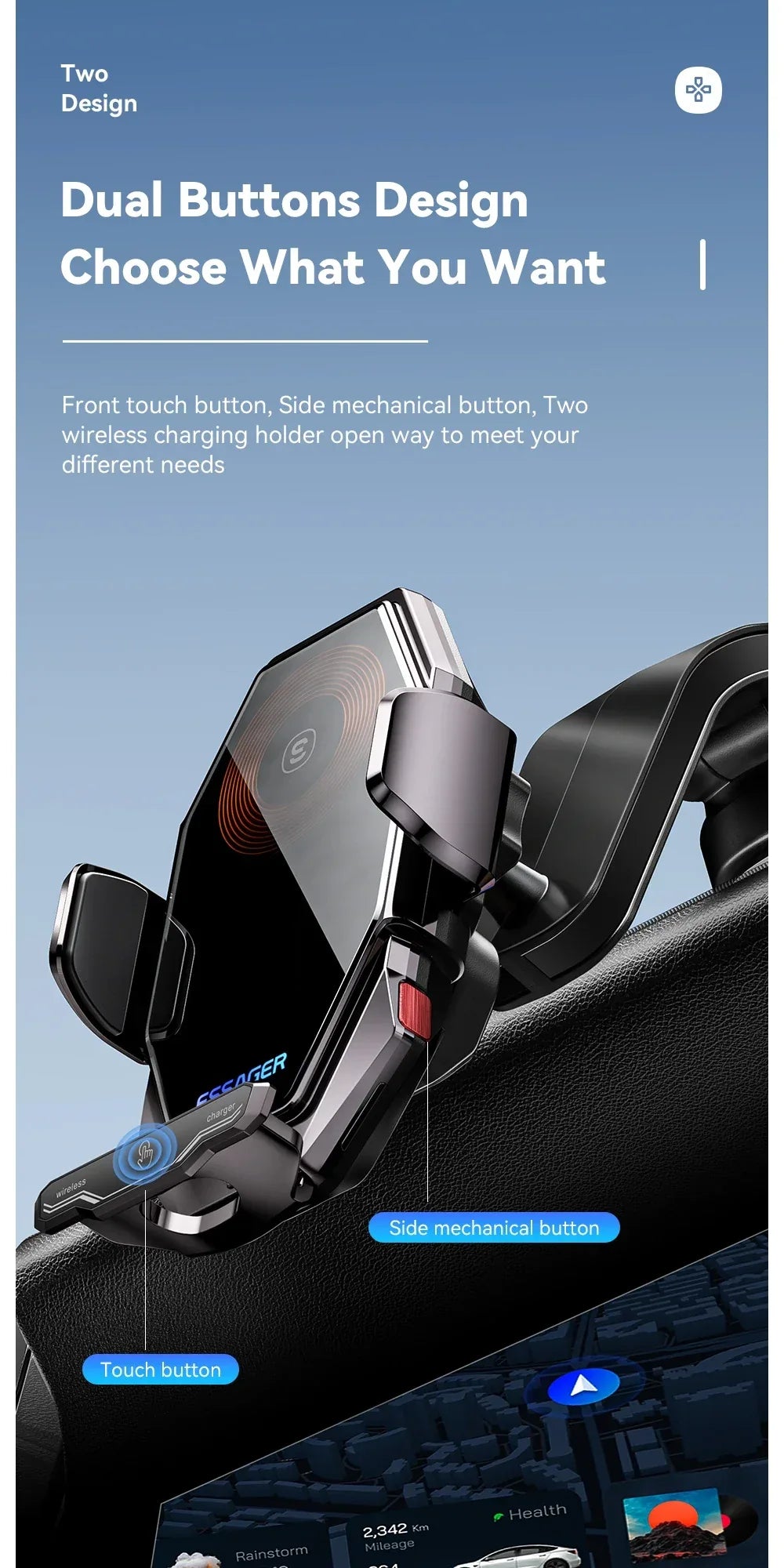 Essager Dashboard Phone Holder - ShopHub