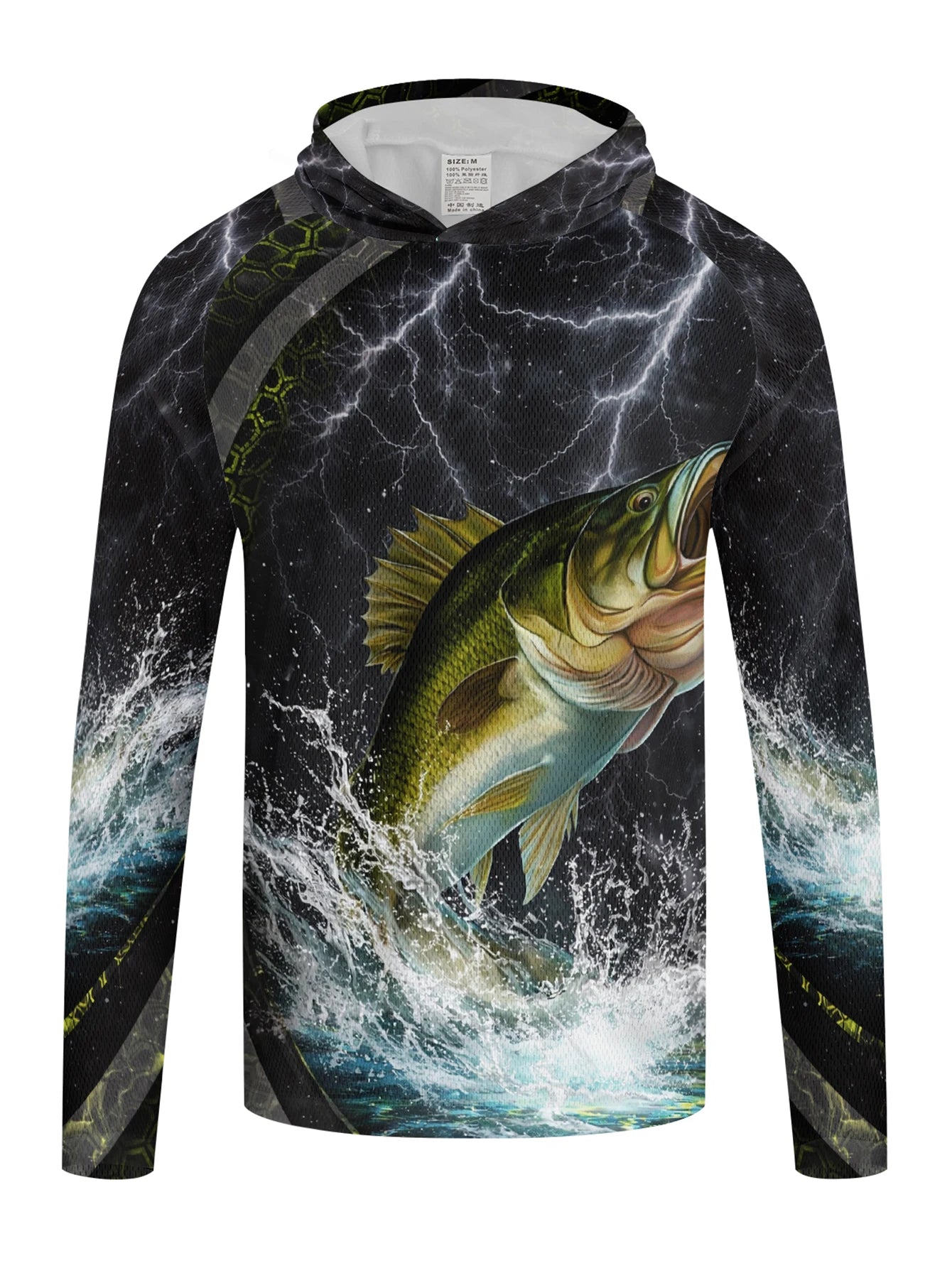 Men’s Long Sleeve Fishing Hoodie