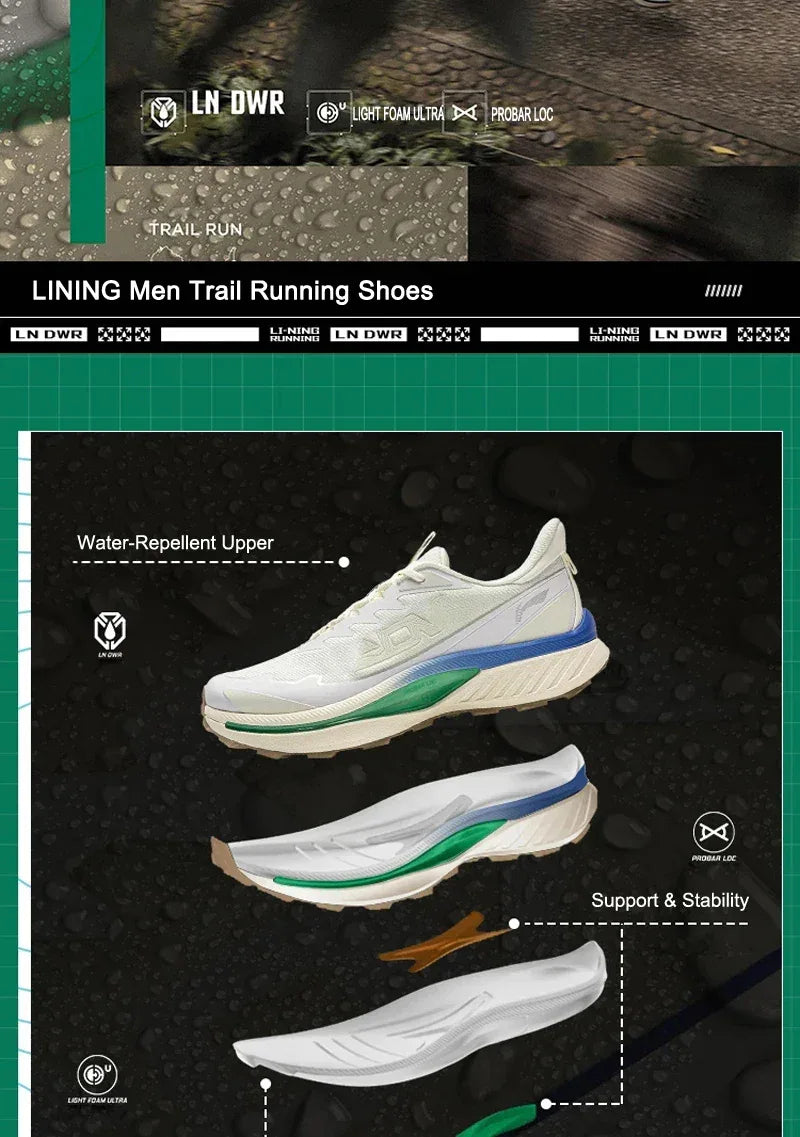 Li-Ning Men's BEN XIAO Trail Running Shoes - ShopHub