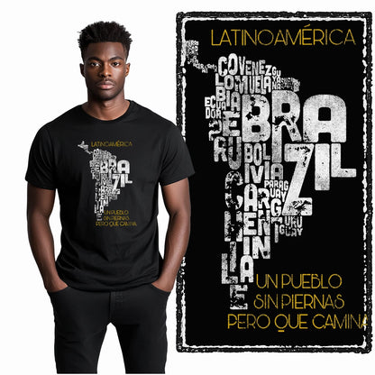 COOLMIND X0044 Latin Spirit Graphic Cotton Tee