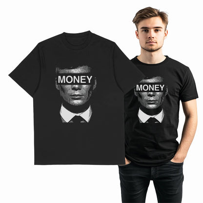 COOLMIND Unisex Money Graphic Cotton T-Shirt | Unisex