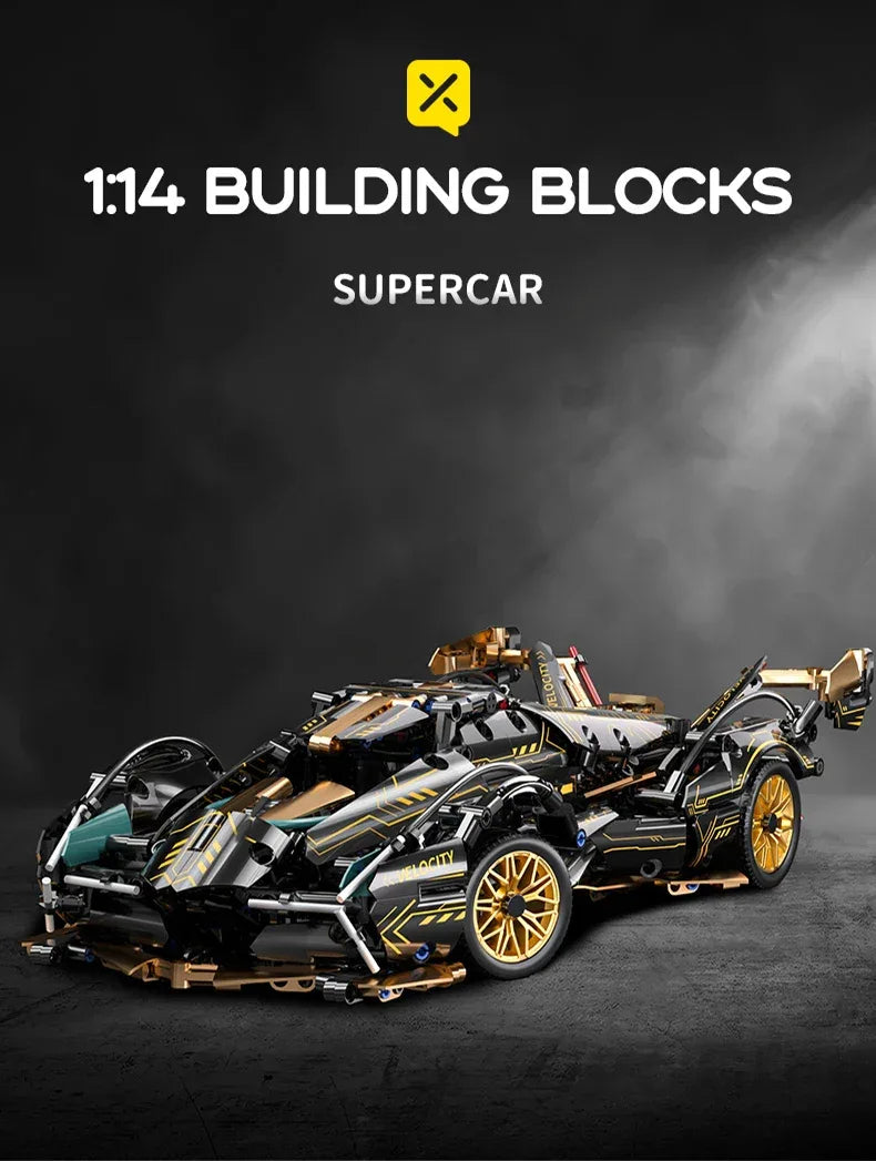 TOYLINX Supercar Building Block Toy - ShopHub