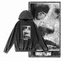 COOLMIND G20 Acid-Washed Black Graphic Hoodie