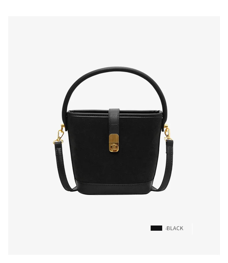 FOXER Crossbody Bucket Bag