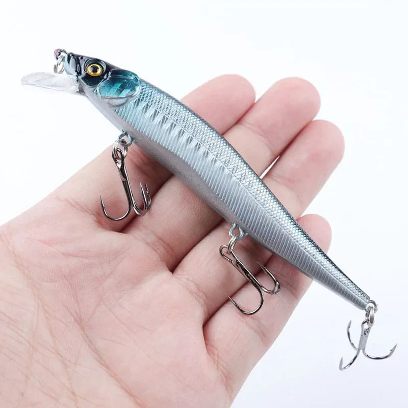 Bionic Hard Fishing Lure with 3D Eyes (11.5cm/14g) – 5/10pcs Habicare