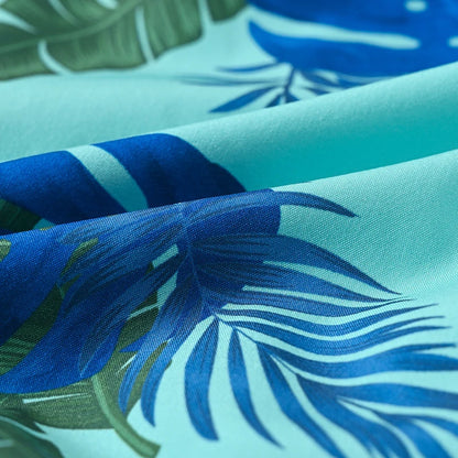 Men's Datifer 2026 summer swim shorts with quick-dry fabric, breathable mesh liner, elastic waist, and vibrant print design.