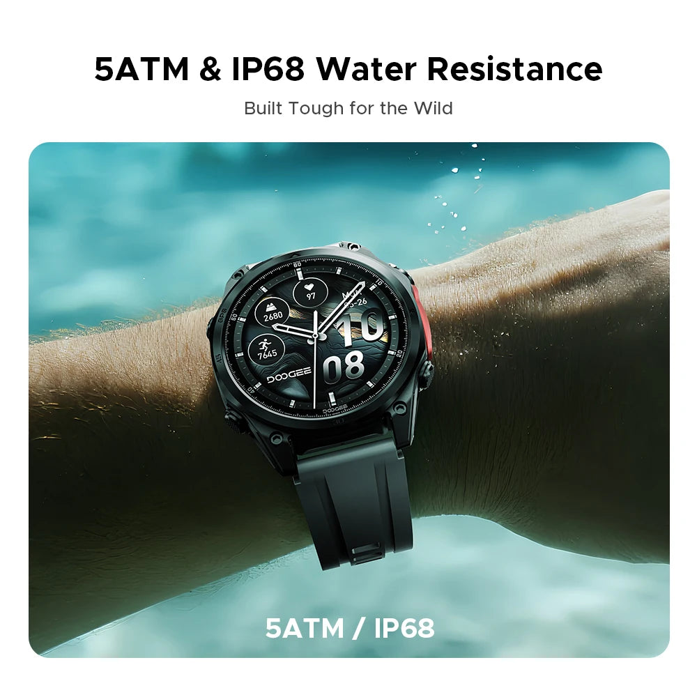 DOOGEE Anywise W1 Pro AMOLED GPS Sports Smartwatch