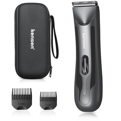 KENSEN S10 Electric Body Hair Trimmer for Men and Women – Versatile Grooming Clipper for Balls, Bikini, Groin, and Beard Removal