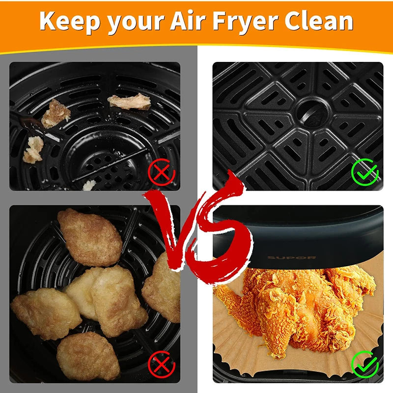 Air Fryer Disposable Paper Liners