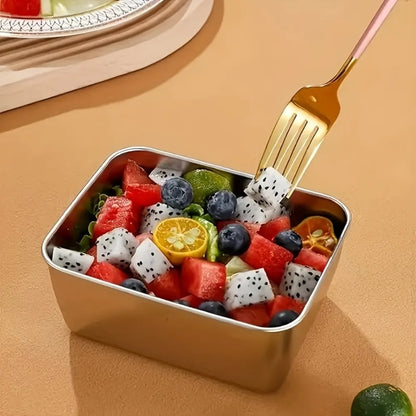 6Pcs Stainless Steel Food Containers
