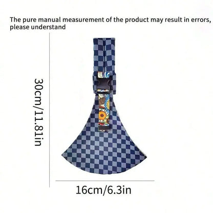 Newborn Baby Carrier Sling Adjustable Crossbody Wrap Infant Holder Baby Bag Hip-seat Ergonomic Support for Hands-Free Carrying