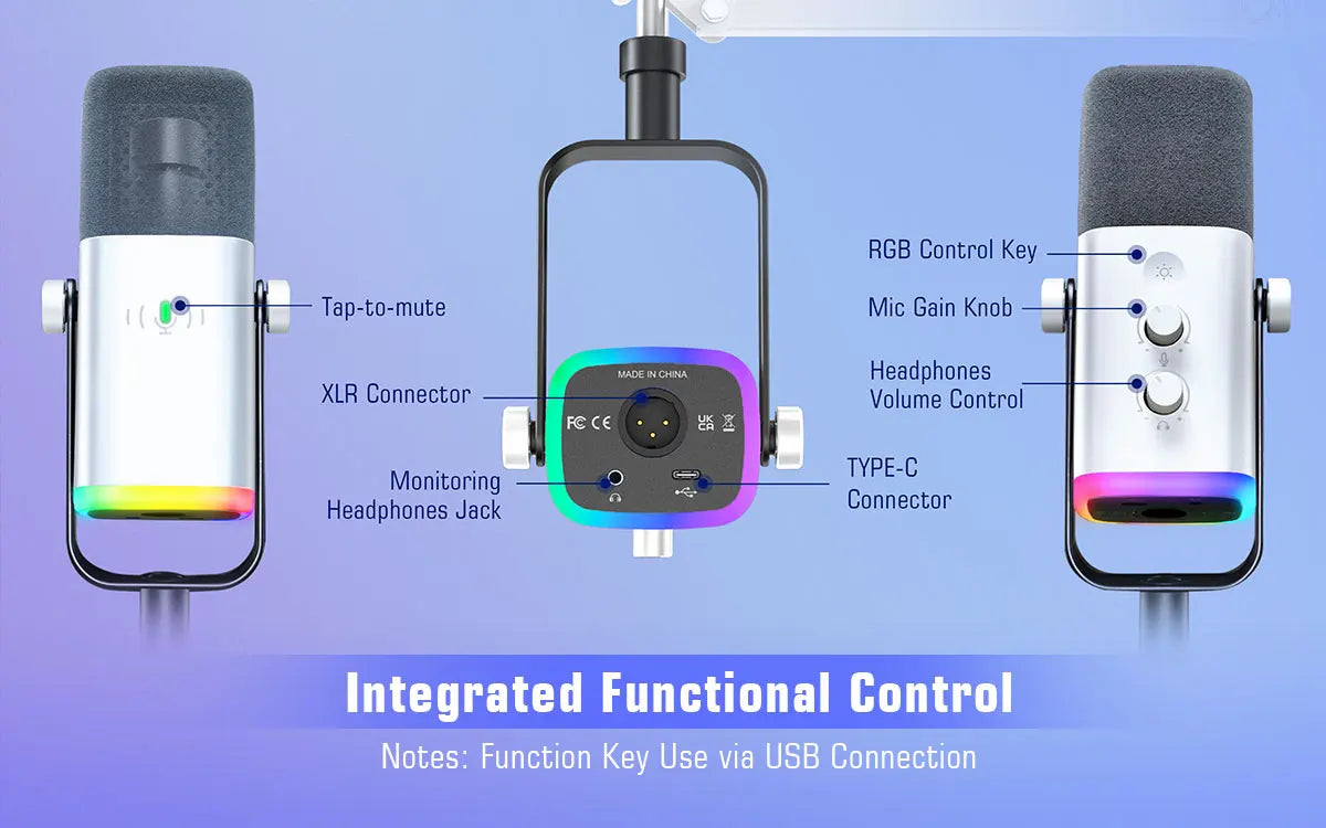 FIFINE USB/XLR Gaming Microphone Kit: Elevate Your Streaming Experience