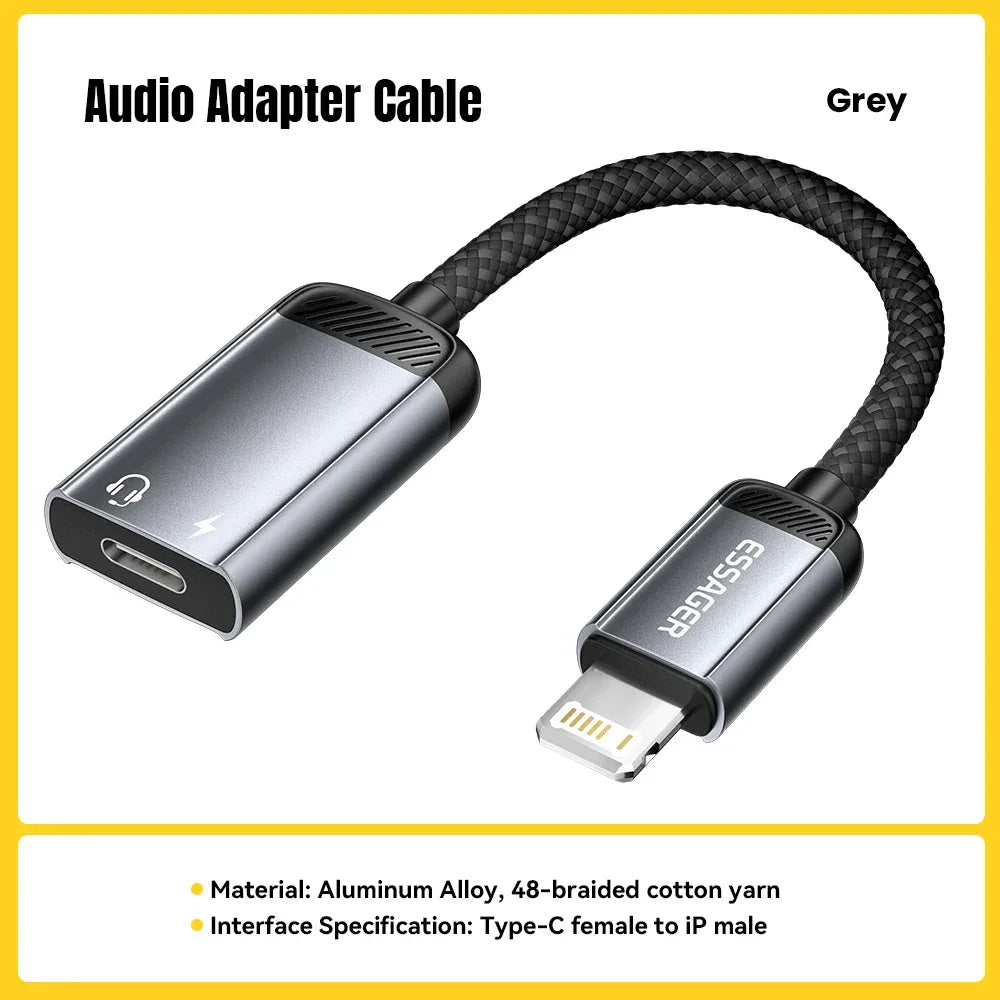 Essager Type C Audio Adapter Cable - ShopHub