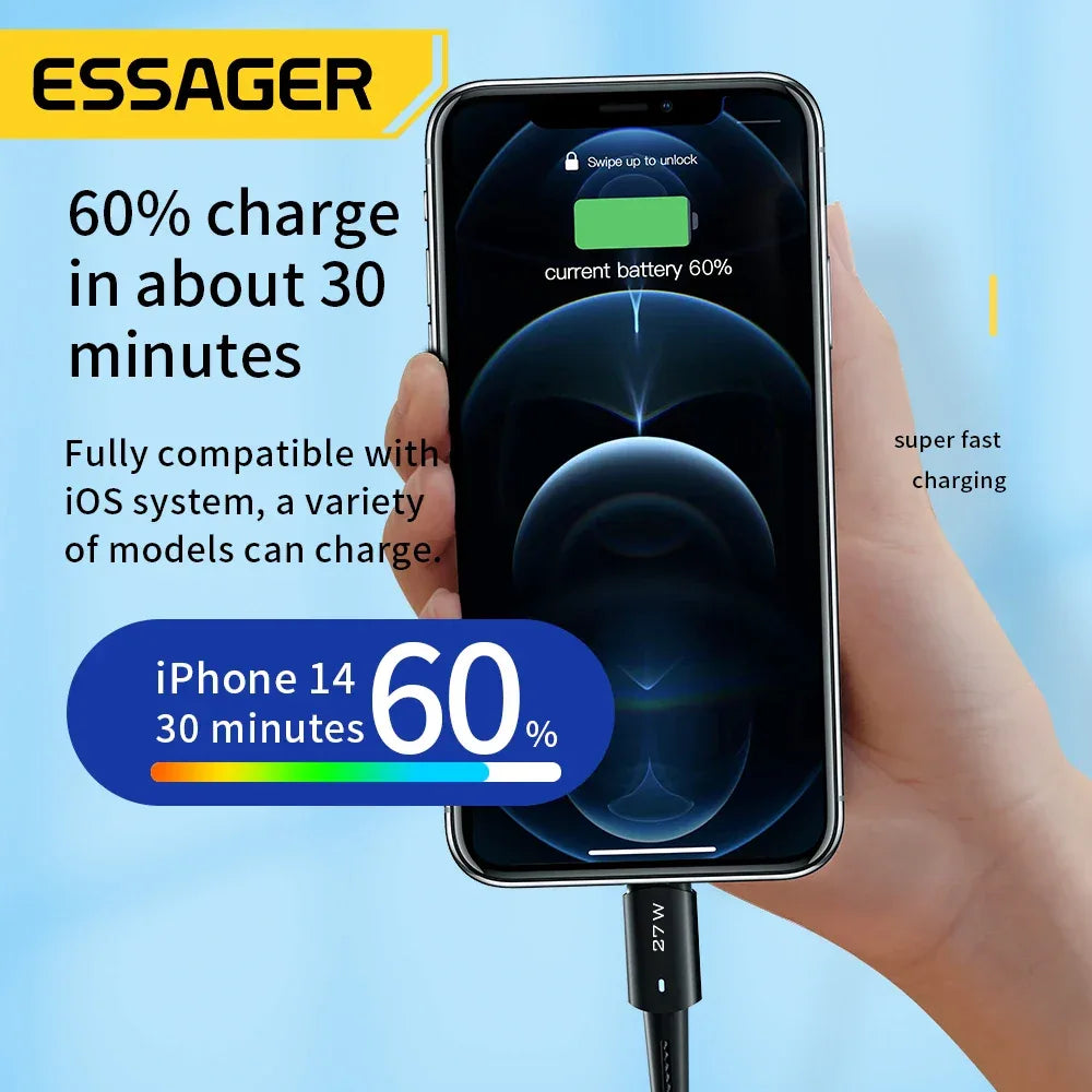 Essager 27W USB C Cable - ShopHub