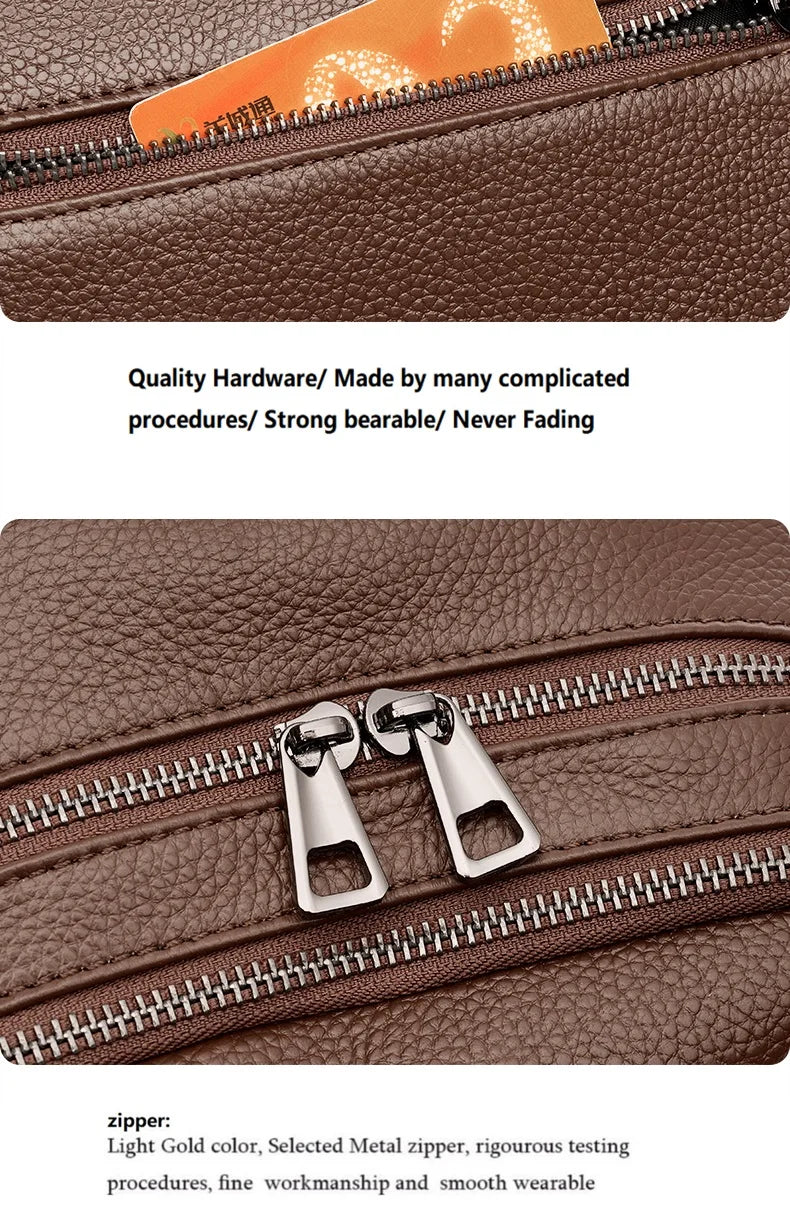 ZOOLER 100% Real Leather Backpack