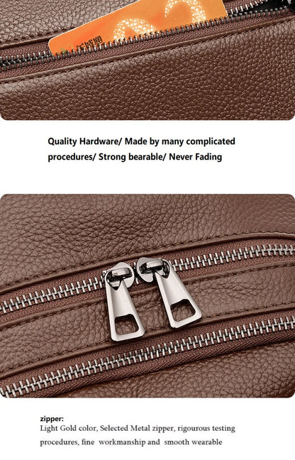 ZOOLER 100% Real Leather Backpack