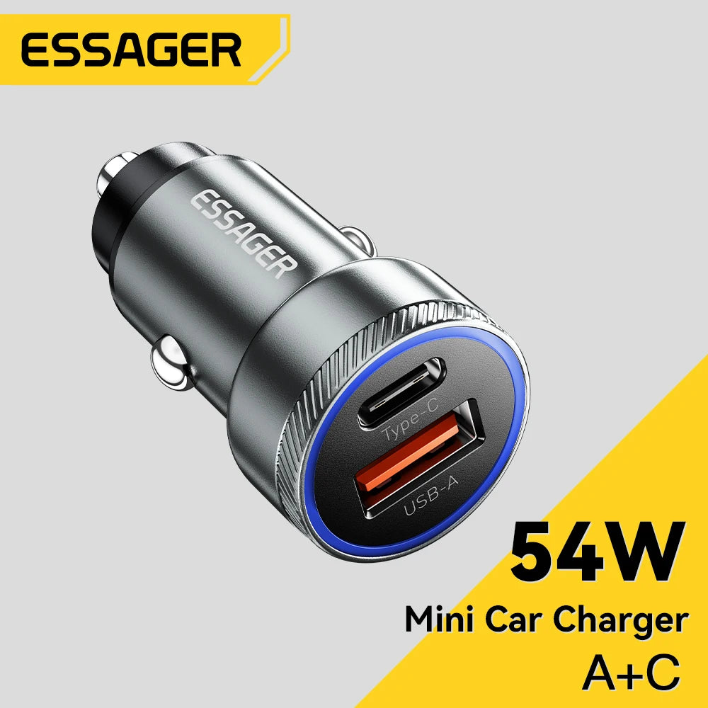 Essager 54W USB Fast Charing Car Charger