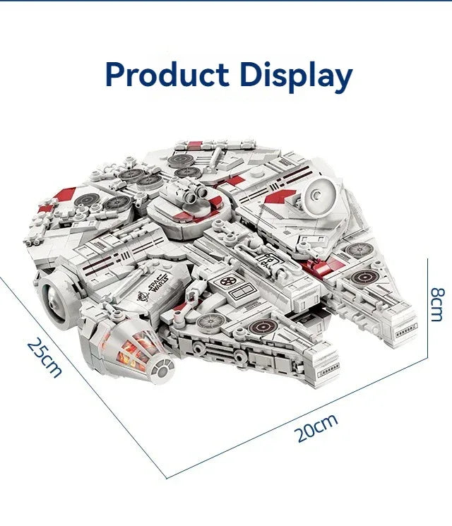 TOYLINX Hot Building Blocks 1361PCS Millennium Falcon Kit - ShopHub