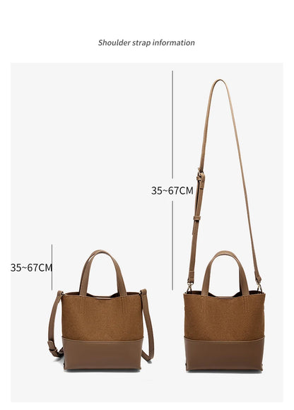 FOXER PU Leather Women's Handbag 2026 Stylish Retro Tote Bag Large Capacity Shoulder Bag for Daily Commute