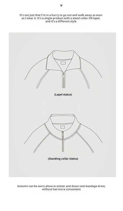 Maden Casual Polar Fleece Cardigan Sweatshirt Stand-up Collar Sports Zipper Jacket Warm Versatile Coat for Men's Fall and Winter