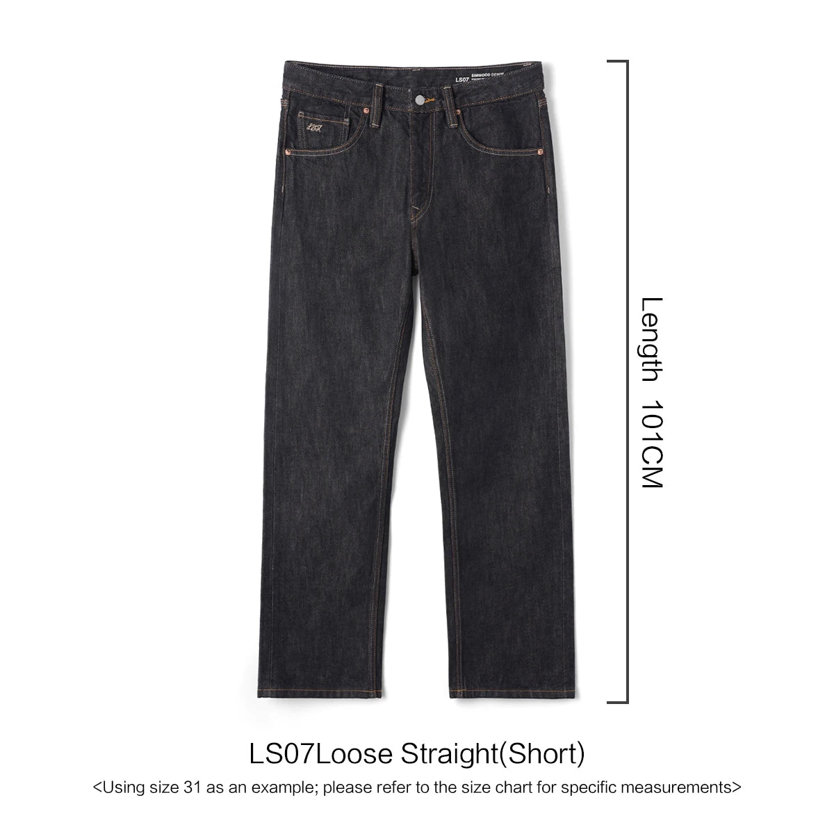 SIMWOOD 2026 Autumn Winter New Loose Straight 13oz 100% Cotton Fabric Jeans Men Washed Vintage Classical Denim Trousers